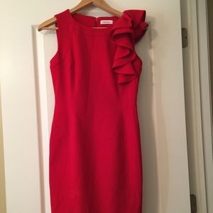 Calvin Klein Red Dress
